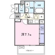 ラフレシール ウエストの間取り画像