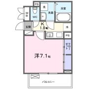 ラフレシール ウエストの間取り画像