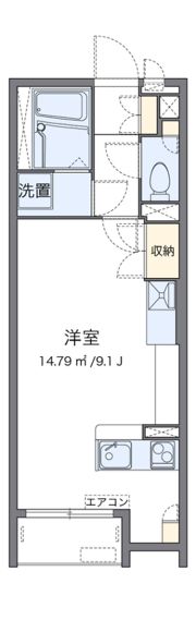 レオネクストCREA南館の間取り画像