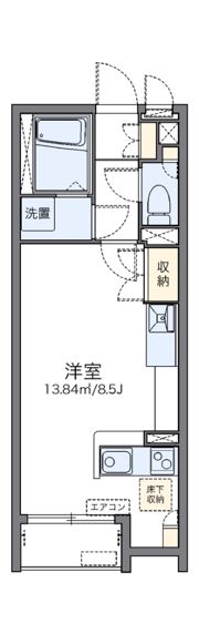 レオネクストCREA東館の間取り画像