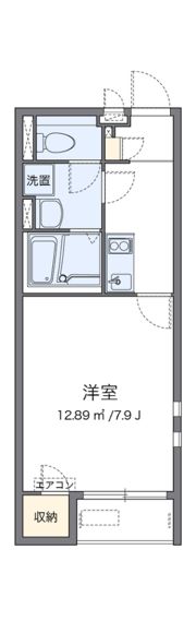 クレイノHiropalaceIIIの間取り画像