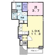 カーサ・カルムの間取り画像