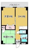 センチュリー鶴見の間取り画像