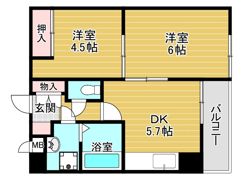 グラン・ピア生山の間取り画像