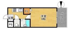 ルネ寿ウエストの間取り画像
