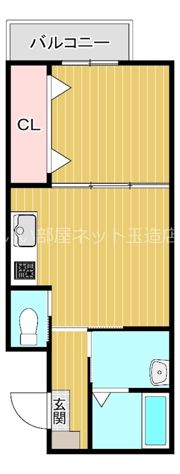 エム・ステージ勝山IIの間取り画像