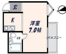 レジデンス今里の間取り画像