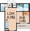 D porta twilightの間取り画像