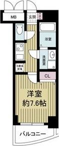 S-RESIDENCE Hommachi Marksの間取り画像