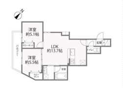 【新築】Reglia今里Northの間取り画像