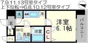 エスリード北大阪レジデンスの間取り画像