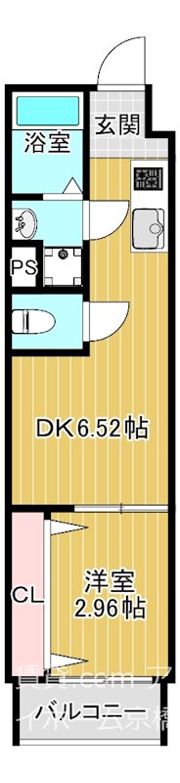 ドゥエリング千林商店街の間取り画像