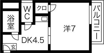 メゾンホワイティの間取り画像