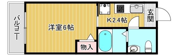ルミエール鶴見緑地の間取り画像