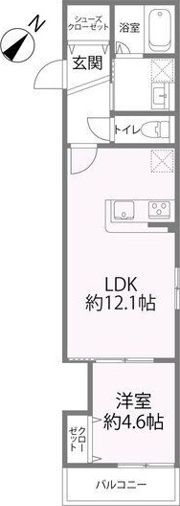 【新築】Reglia今里Northの間取り画像