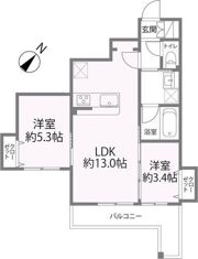 【新築】Reglia今里Northの間取り画像