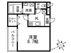 ラメゾン向陵中町I番館の間取り画像