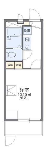 レオパレス白糸の間取り画像