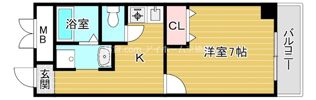 IF都島の間取り画像