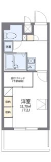 レオパレス佐保川の間取り画像
