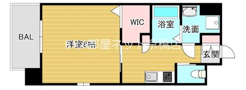 フォレストグレイス城東京橋Iの間取り画像