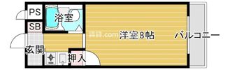 レジデンスマルゼンパートIIIの間取り画像