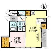 ウイラニ ホメの間取り画像