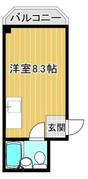 カルム第一緑の間取り画像