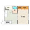 阪南ハイツの間取り画像