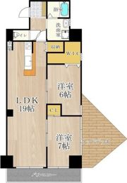 サンファースト京橋の間取り画像