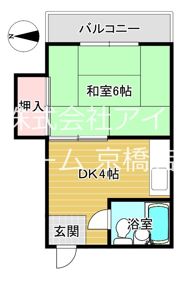 カーサ日東の間取り画像