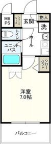 ラナップスクエア上本町の間取り画像