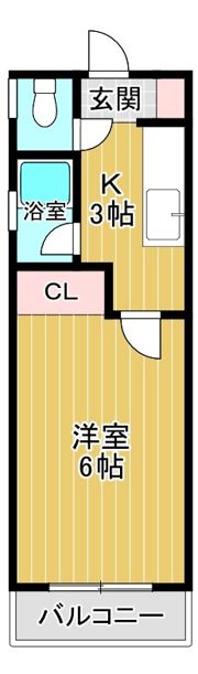 センス都島の間取り画像
