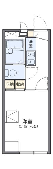 レオパレスパレス猪名寺IIの間取り画像