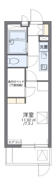レオパレス御幣島東の間取り画像