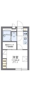 レオパレス華の間取り画像