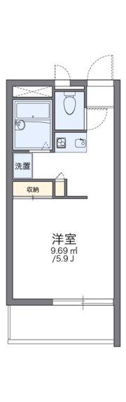 レオパレス住之江公園の間取り画像
