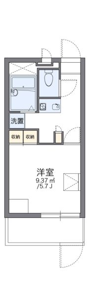 レオパレス七道の間取り画像