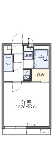 レオパレスウィーンIの間取り画像