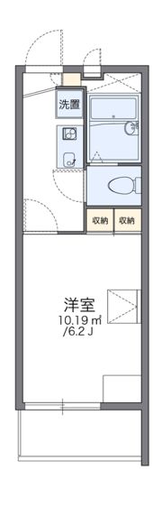 レオパレスアベンタ神武の間取り画像