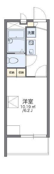 レオパレスさくら Eastの間取り画像