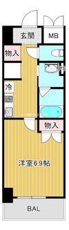 ドルチェ・ヴィータ（都島）の間取り画像
