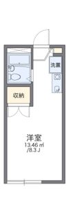 レオパレス法華寺の間取り画像