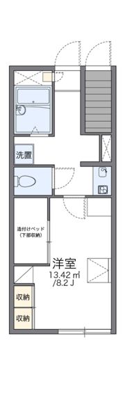 レオパレスSHOWの間取り画像