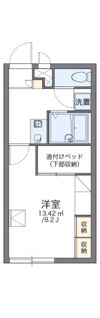 レオパレスインフォレスタIIの間取り画像