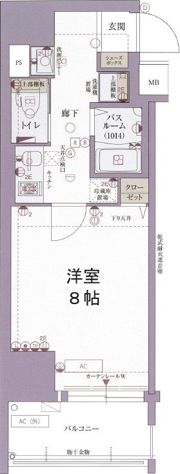 ミラージュパレス本町東レジデンスの間取り画像