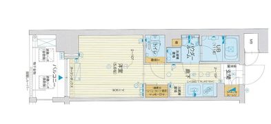 アスヴェル東本町IIの間取り画像