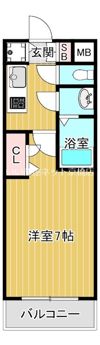 エスリードレジデンス都島シティフロントの間取り画像