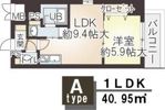 インテリジェンス御堂の間取り画像