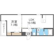 フジパレス東花園駅北II番館の間取り画像